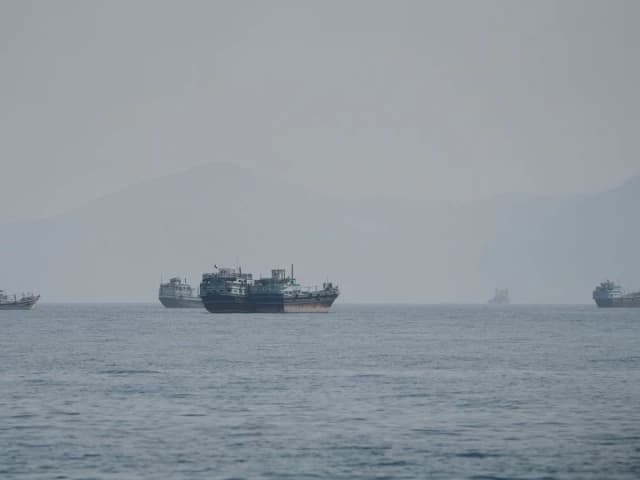 Iran said it had blacklisted 45 tankers that had broken its rules for crossing the Strait of