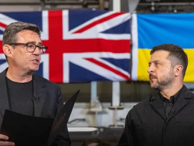 KYIV:The United Kingdom will keep providing defence aid to Ukraine despite Russia's threats, Prime
