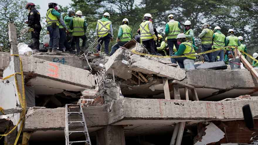 Search teams comb rubble in Colombia nearly a week after earthquake as aid effort expands