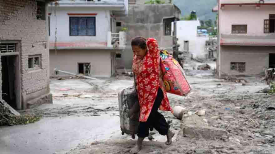 Number of missing in Nepal, China floods soars past 2,400